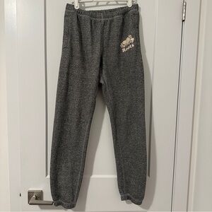 Roots Salt and Pepper Gray Jogger Style Sweatpants Size XXS Kids